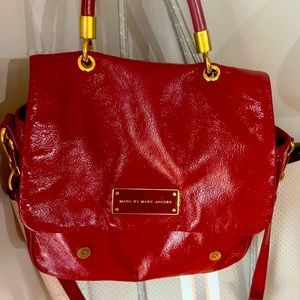 Marc Jacobs red patent purse